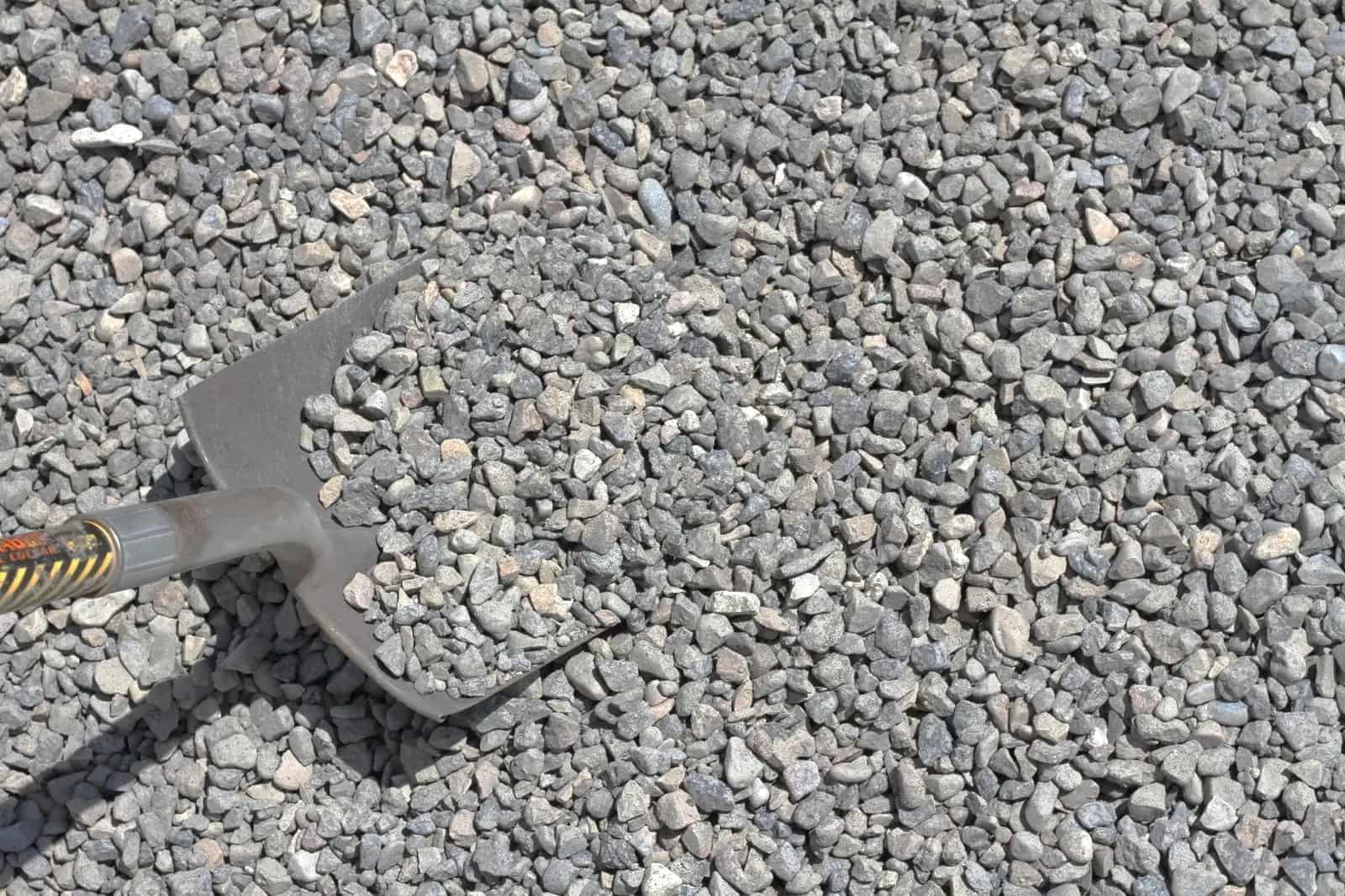 3/4" Crushed Washed Drain Rock image 1